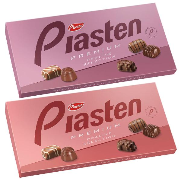 Æske med Chokoladepraliner 400g