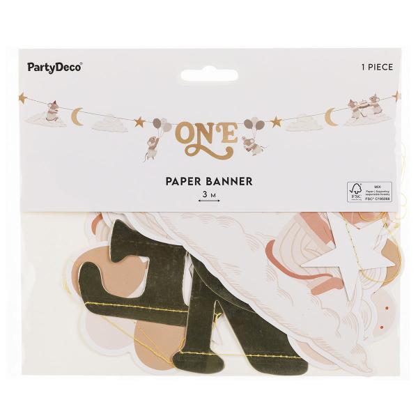 1-års Guirlande med Mus 3 m