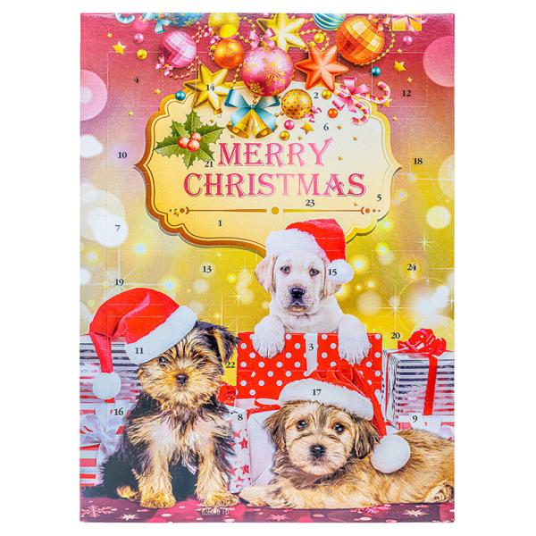 Julekalender Chokolade Hund & Kat