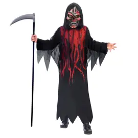 Blodig Manden med Leen Kostume Børn