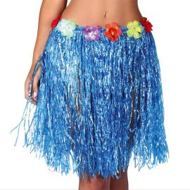 Blå Hawaii Hula Nederdel
