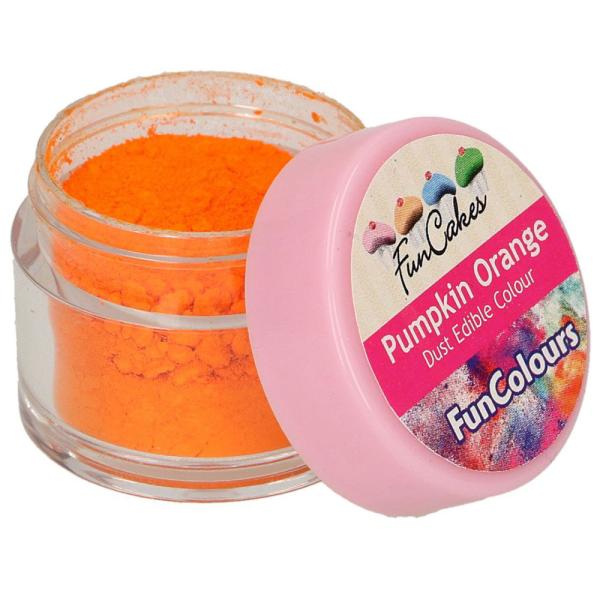 Spiselig Pulverfarve Pumpkin Orange