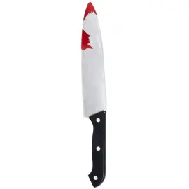 Kniv med Blodpletter