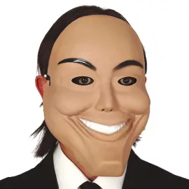 Smilende Leder Maske