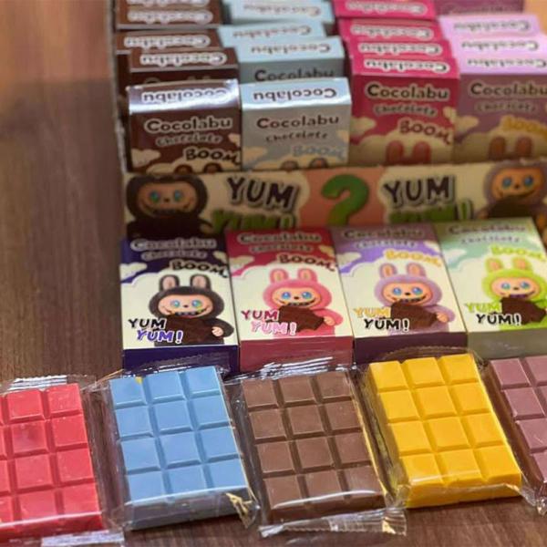 Cocolabu Chokoladekage Lyserød 70g