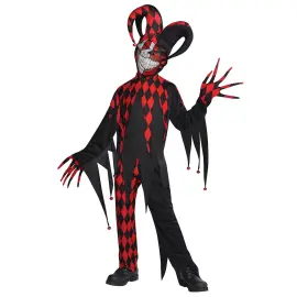 Skør Jester Kostume Børn