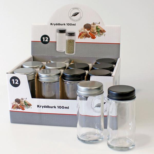 Krydderikrukke med Låg 4,4 x 9,5 cm