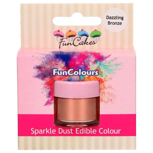 Spiseligt Glitter Dazzling Bronze