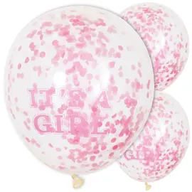 Konfettiballoner It's a Girl