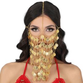Ansigtsmaske M&oslash;nt Guld