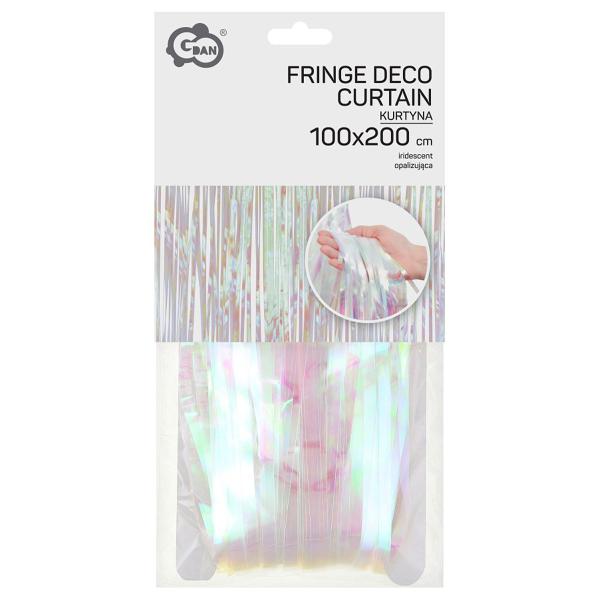 Dørforhæng Iriserende Hvid