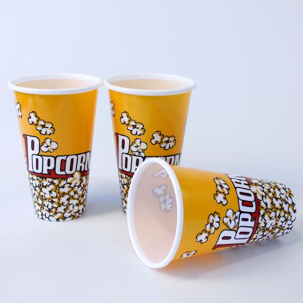 Popcornbæger Retro 11,5 x 18 cm