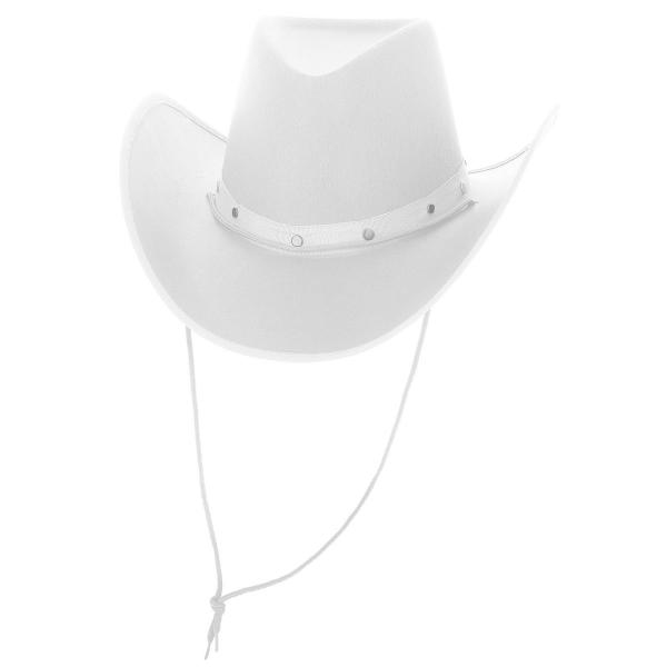 Hvid Cowboyhat