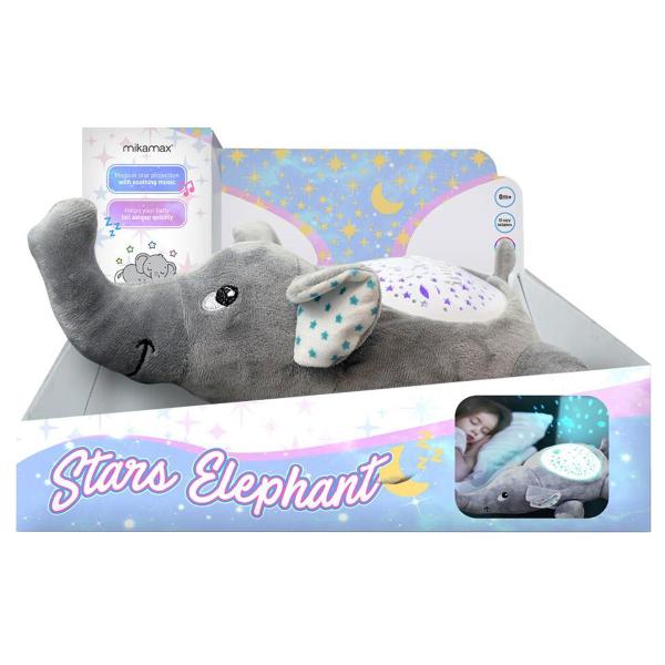 Elefant Stjerneprojektor med Musik