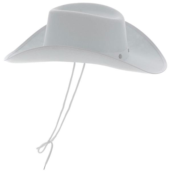 Hvid Cowboyhat