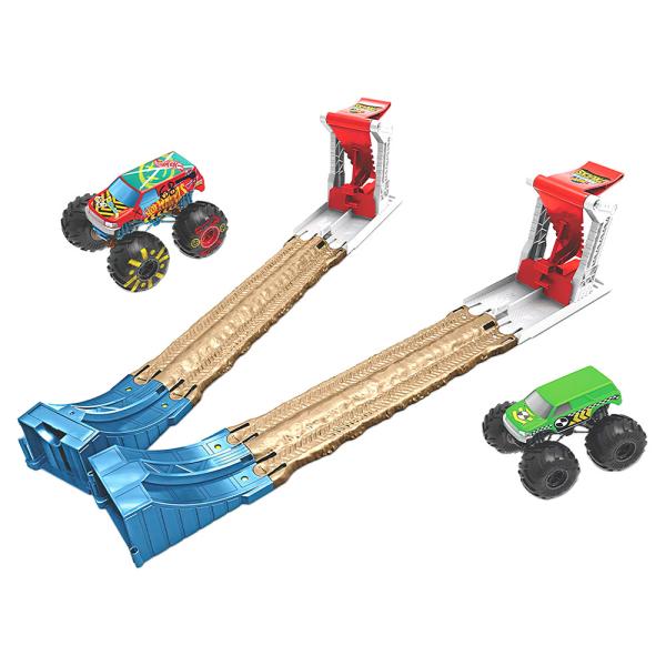 Hot Wheels Monster Trucks Double Destruction Sæt