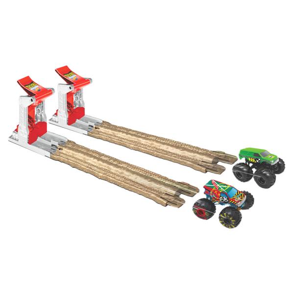 Hot Wheels Monster Trucks Double Destruction Sæt