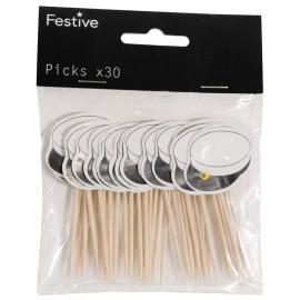 Partypicks Studenterhue 30-pak