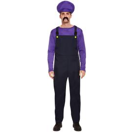 Blikkenslager Kostume Sort/Lilla