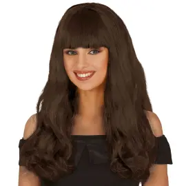 Brun Paryk med Kr&oslash;ller & Pandeh&aring;r