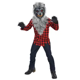 Varulvekostume med Maske Børn