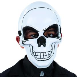 Hvid Dødningehovedmaske Børn