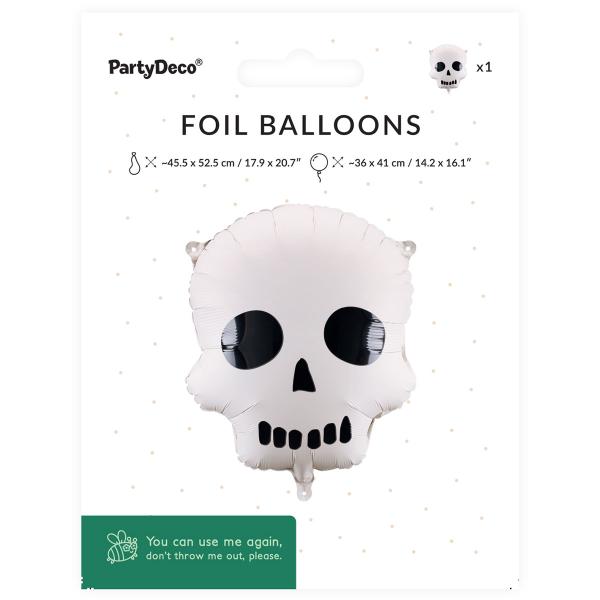 Folieballon Dødningehoved