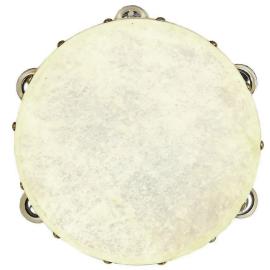 Læder Tamburin 17 cm