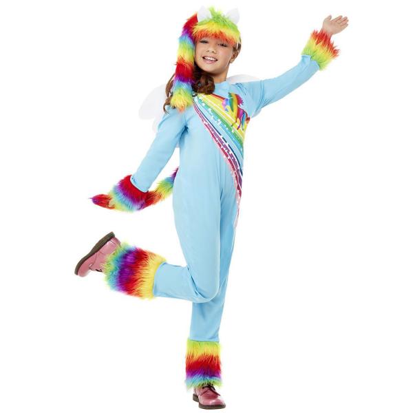 Regnbuepony Kostume Børn