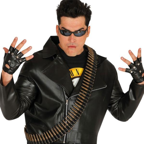 Punk Handsker Sort