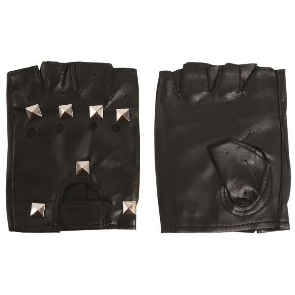 Punk Handsker Sort
