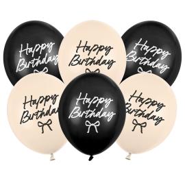 Happy Birthday Latexballoner Sl&oslash;jfe 30 cm