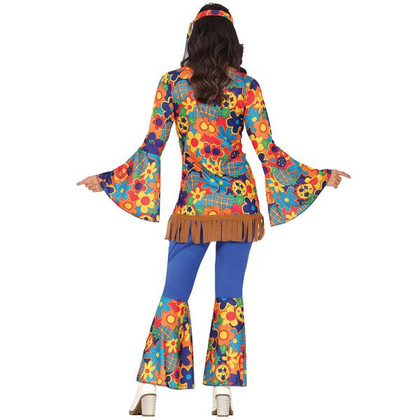 Kostume Hippie Blomstret