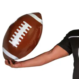 Oppustelig Rugbybold 40 cm