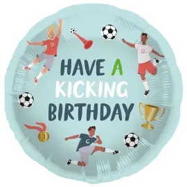 Folieballon Have A Kicking Birthday 45 cm