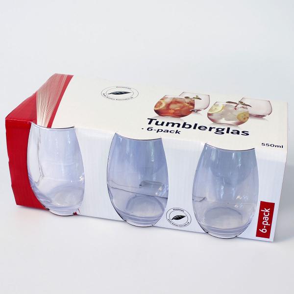 Tumblerglas 55 cl 6-pak