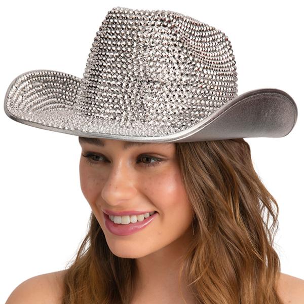 Cowboyhat med Strass