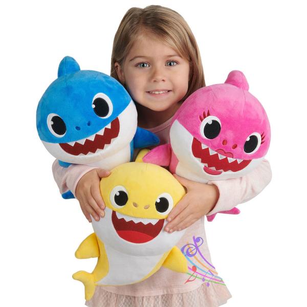 Baby Shark Tøj Dyr med Lyd
