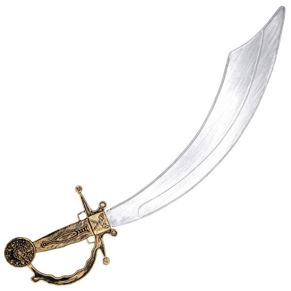 Piratsværd Sølv/Guld
