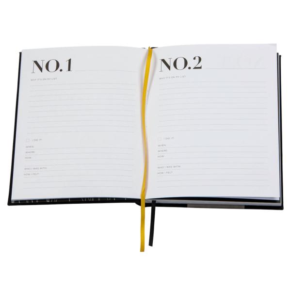 Bucket List Notesbog