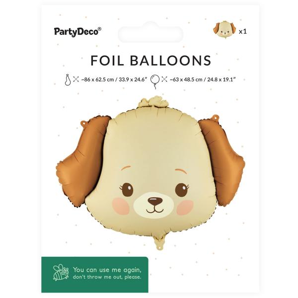 Folieballon Hund 63 x 48,5 cm