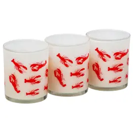 Krebsegilde Glas Stearinlys