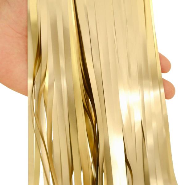 Dørforhæng Mat Lys Guld