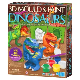 Støbe og Male Dinosaur Kreativt Sæt