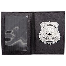 Tegnebog med Politiskilt