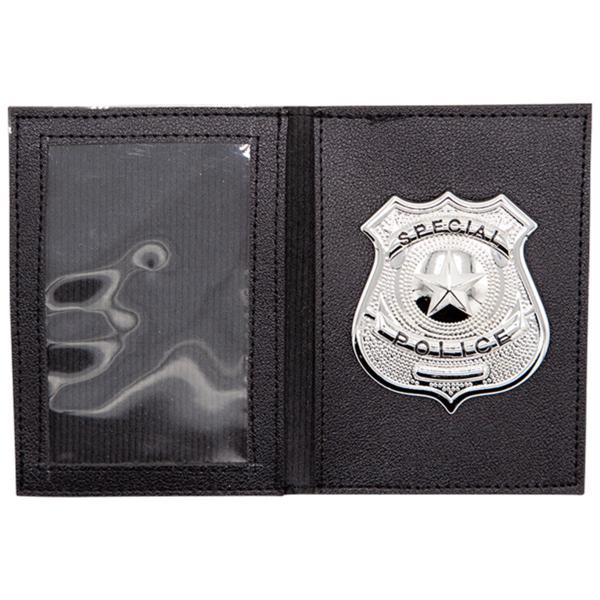 Tegnebog med Politiskilt