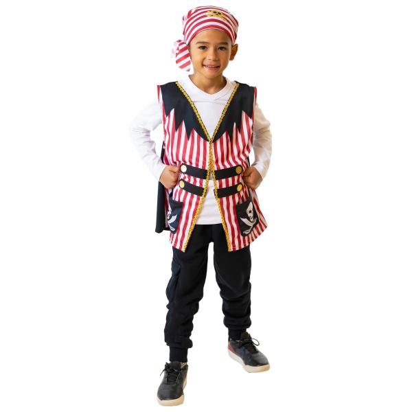 Piratvest med Bandana Børn