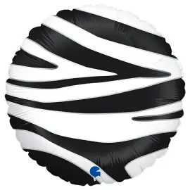 Folieballon Zebram&oslash;nster
