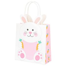 Gavepose Kanin Hvid 12x6x15 cm