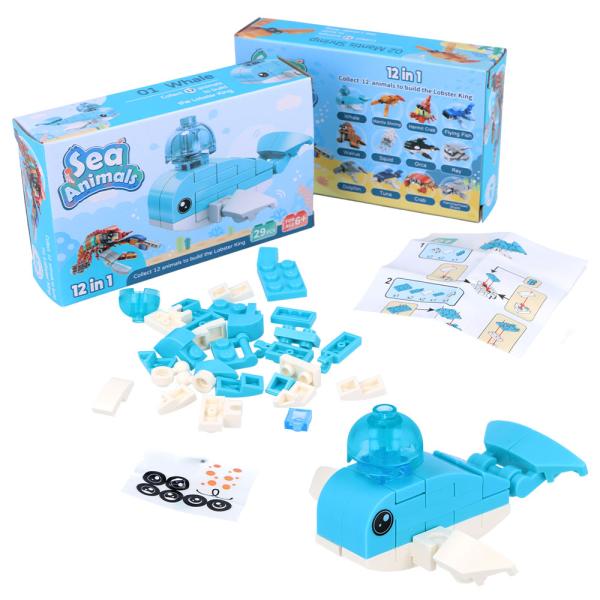 3D-Byggesæt Havdyr